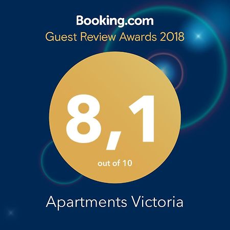 Apartments Victoria Sutomore Buitenkant foto
